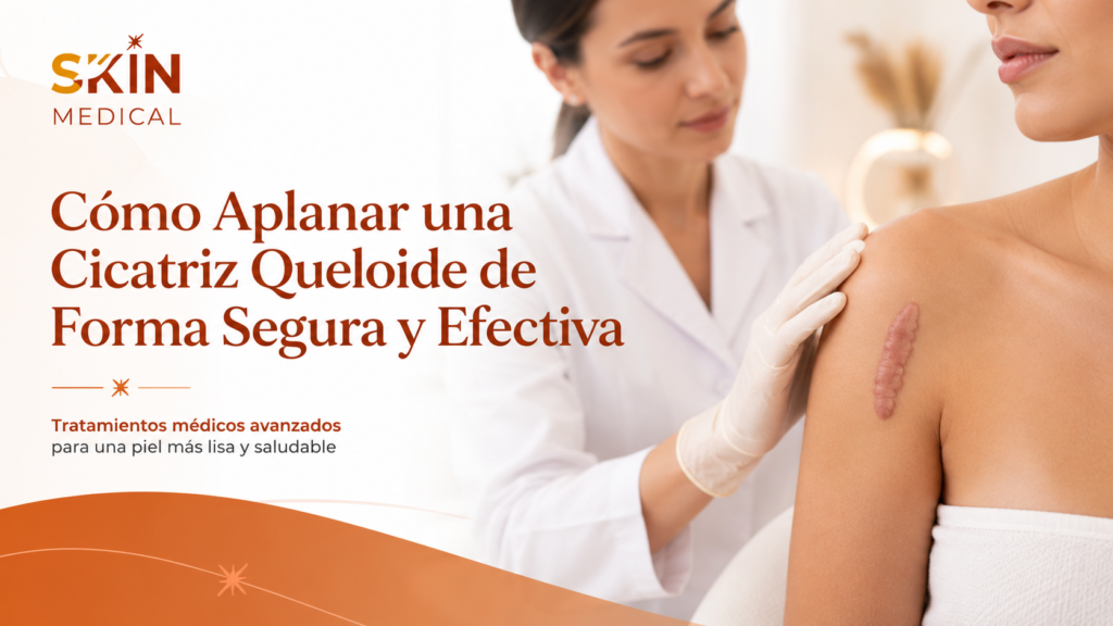 Cómo Aplanar una Cicatriz Queloide de Forma Segura y Efectiva