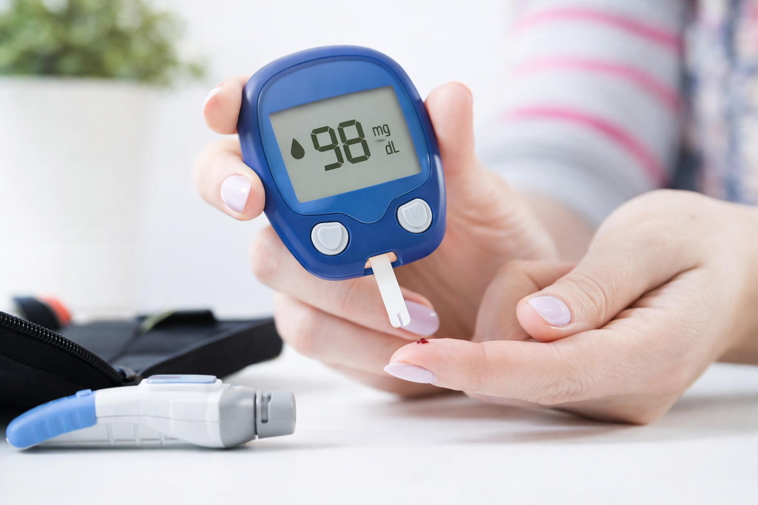 Pie diabético glucosa