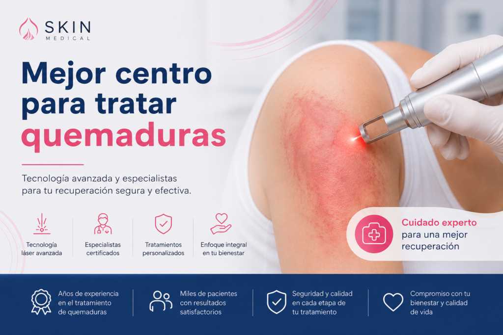 Mejor centro de tratamiento para quemaduras en lima