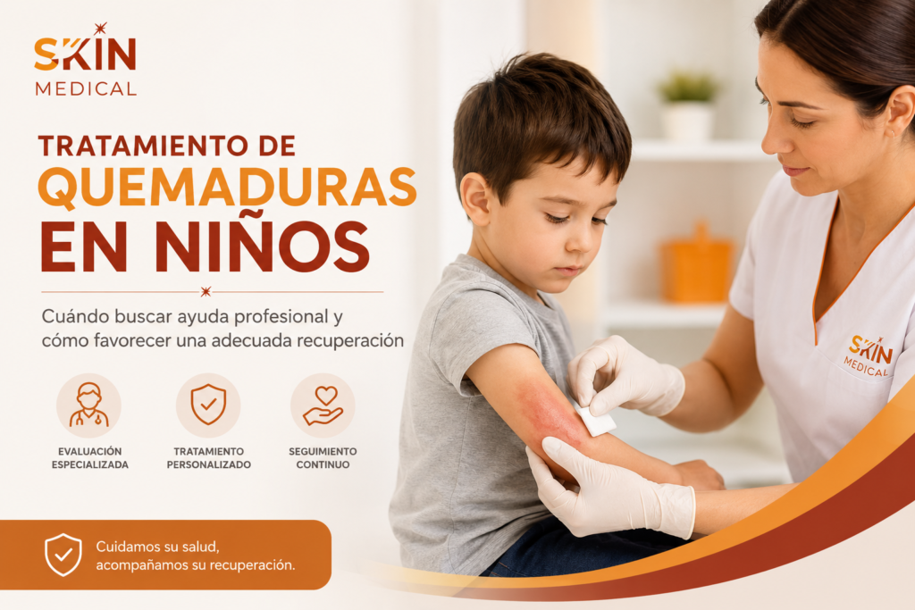 Tratamiento de Quemaduras en Niños: Cuándo Buscar Atención Profesional