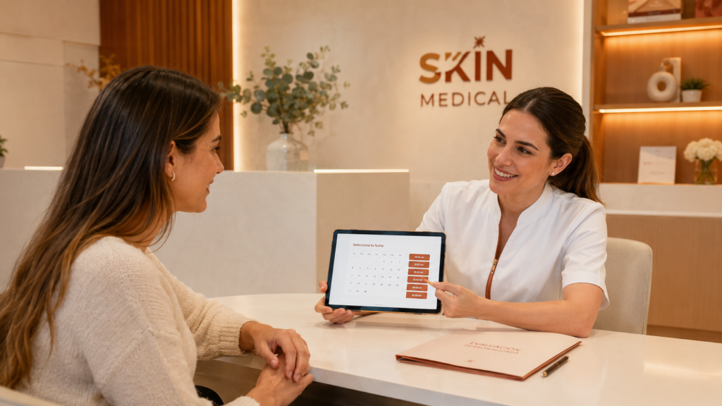 Agenda una evaluación en Skin Medical​