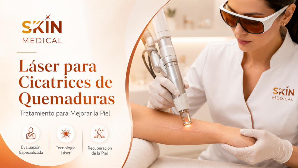 Láser para Cicatrices de Quemaduras: Tratamiento para Mejorar la Piel