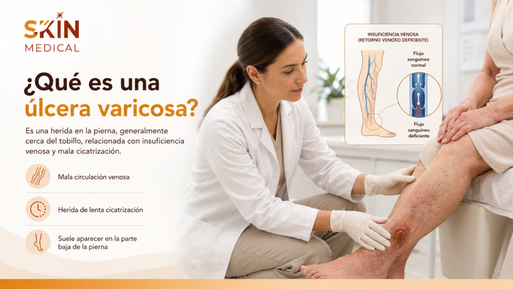 ¿Qué es una úlcera varicosa?​