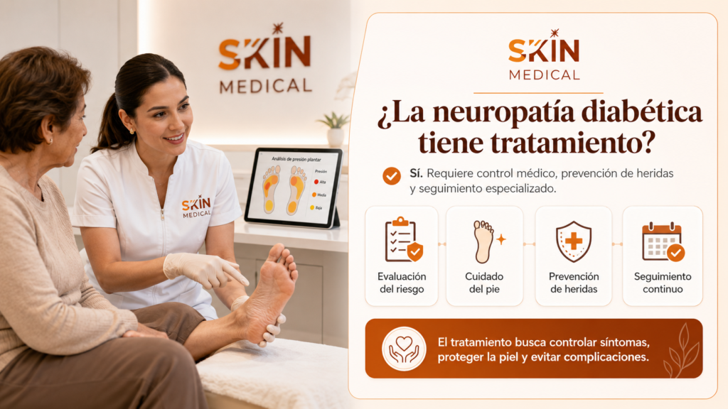 ¿La neuropatía diabética tiene tratamiento?