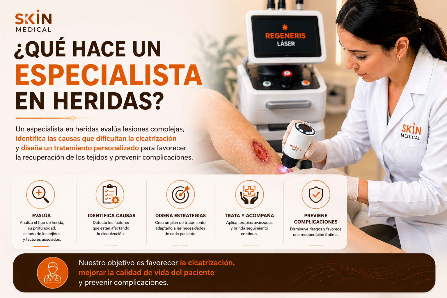 ¿Qué hace un especialista en heridas?​
