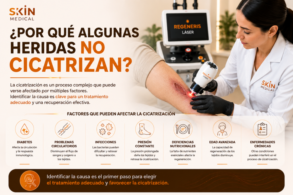 ¿Por qué algunas heridas no cicatrizan?