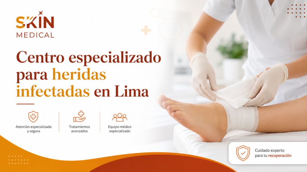 Centro especializado para heridas infectadas en Lima