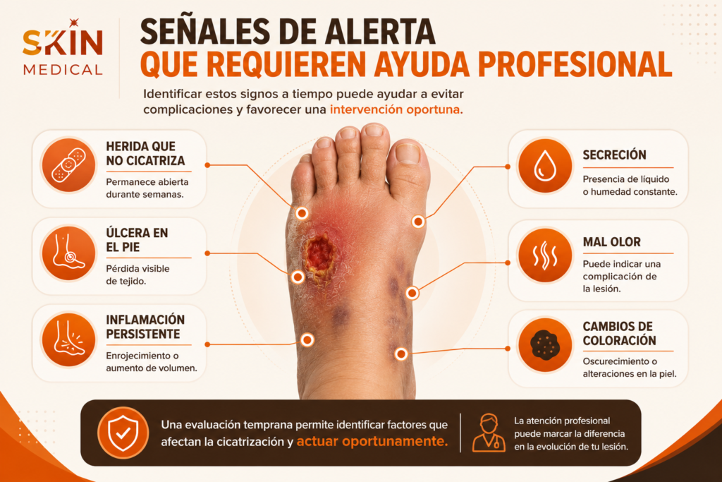 Señales de alerta del pie diabético avanzado que requieren atención profesional