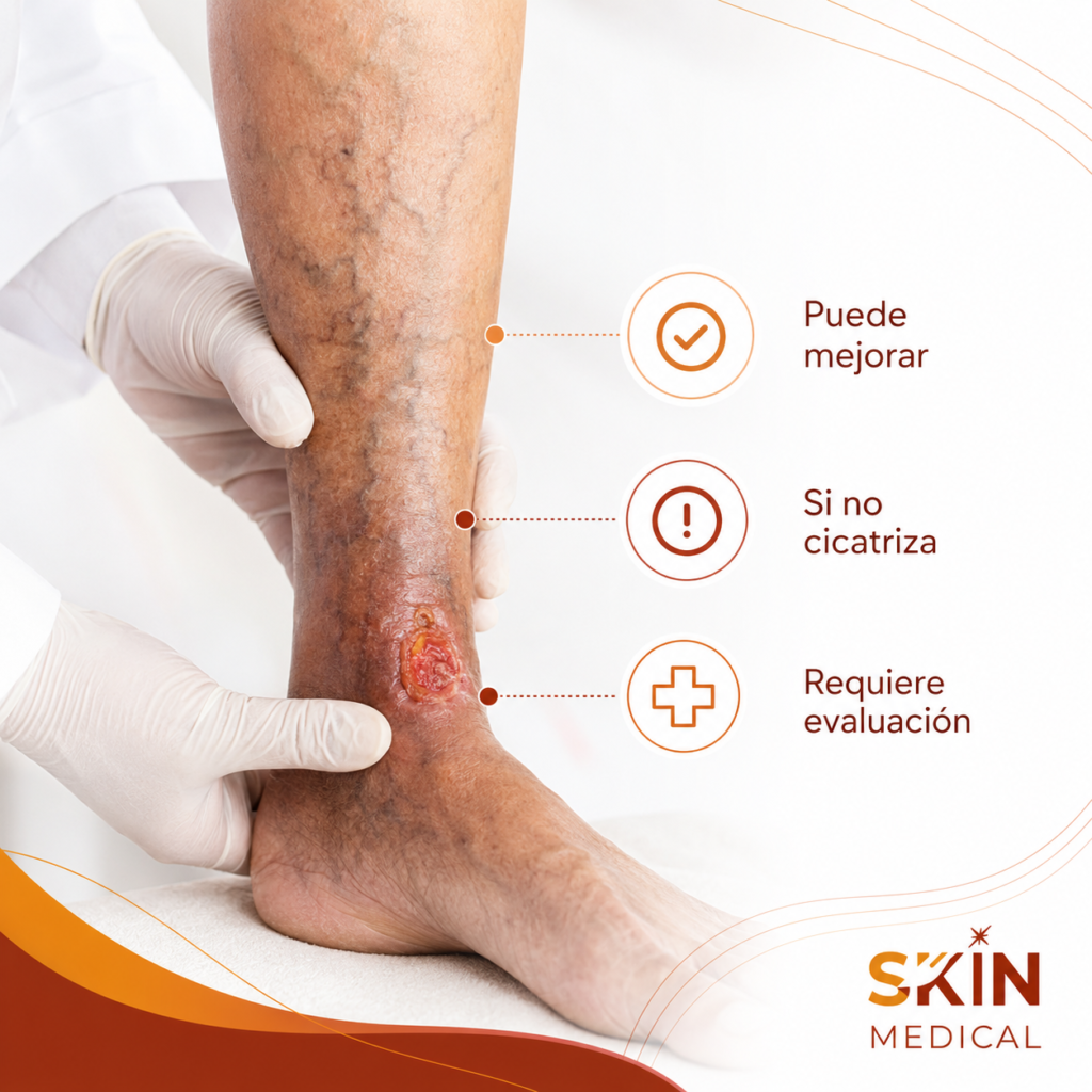 ¿Una úlcera varicosa puede cerrar sola?