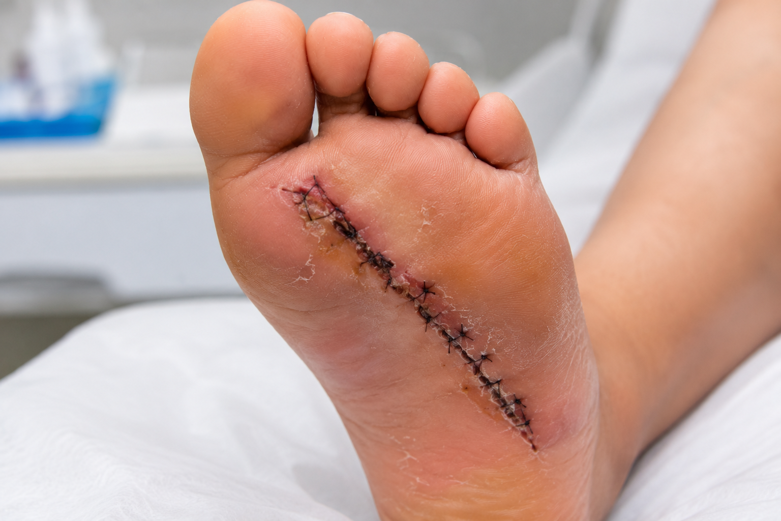 Heridas postquirúrgicas en pie diabético