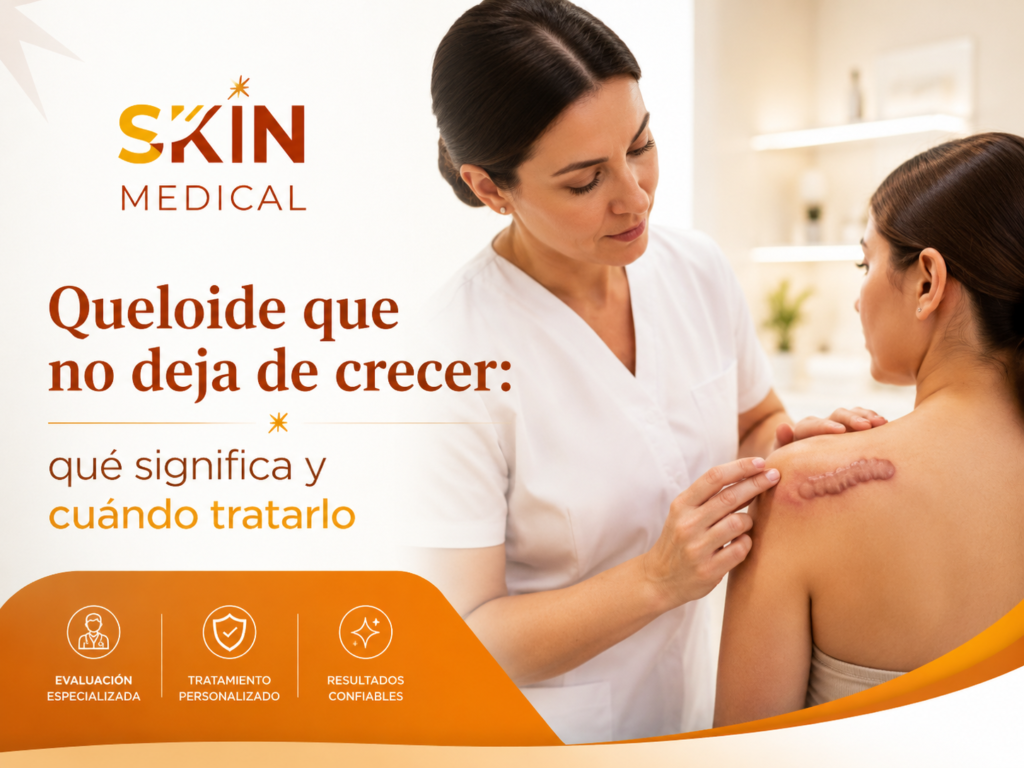 Queloide que no deja de crecer: qué significa y cuándo tratarlo