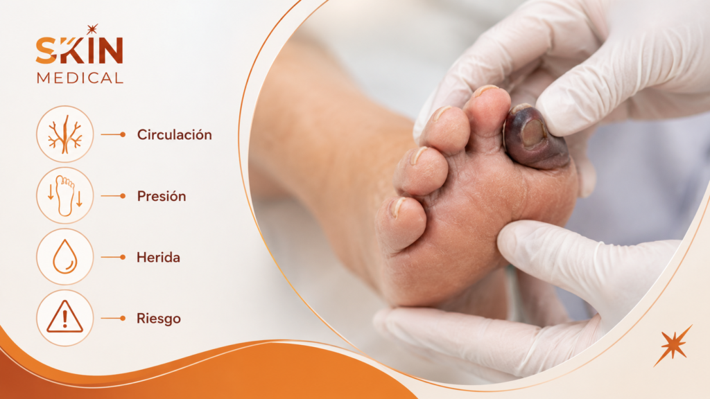 ¿Por qué un dedo puede ponerse negro si tienes diabetes?