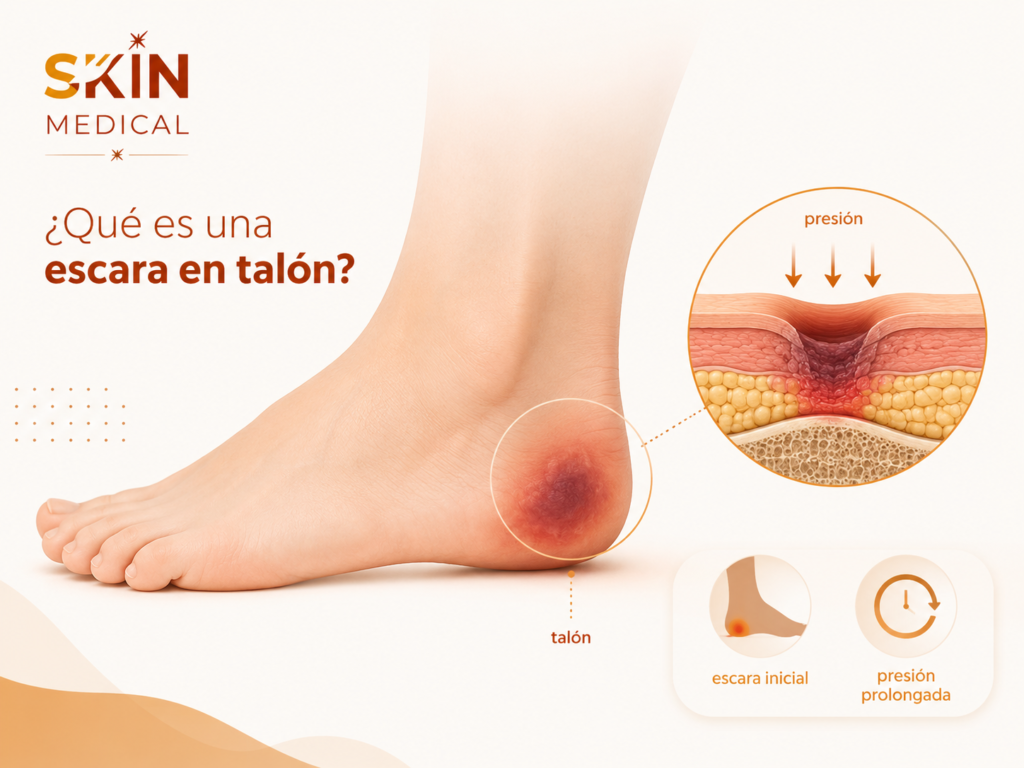 ¿Qué es una escara en talón?​