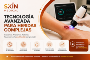 Tecnología avanzada para heridas complejas: innovación para evaluar y favorecer la cicatrización