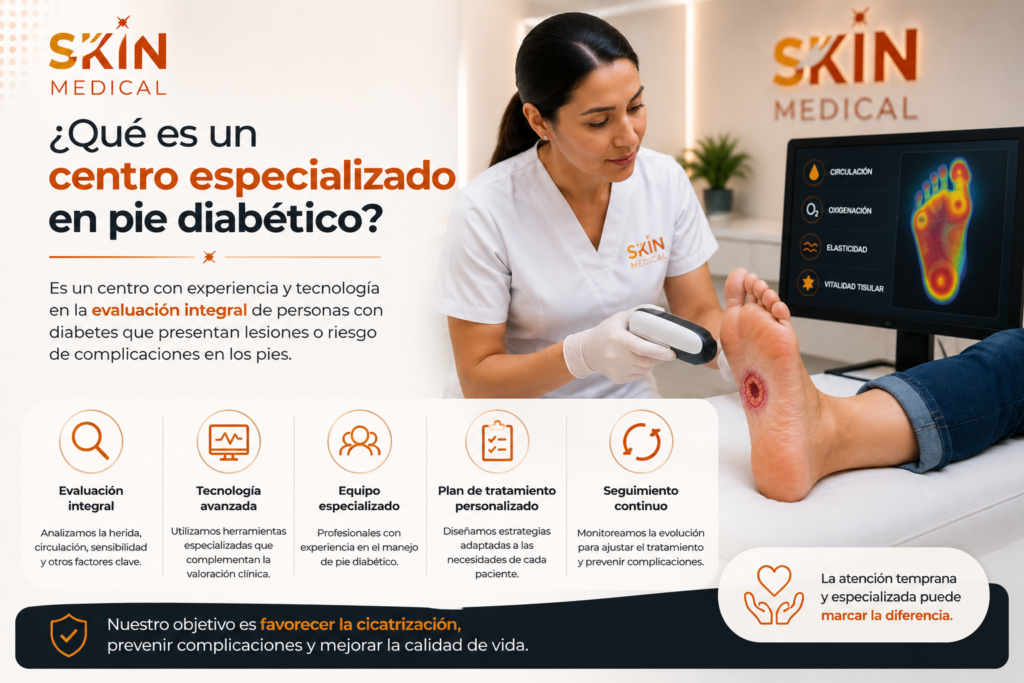 ¿Qué es un centro especializado en pie diabético?