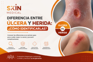 Diferencia entre úlcera y herida: ¿Cómo identificarlas?
