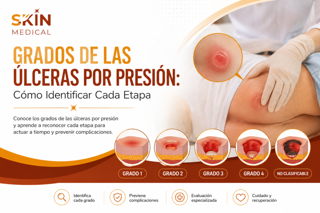 Grados de las Úlceras por Presión: Cómo Identificar Cada Etapa