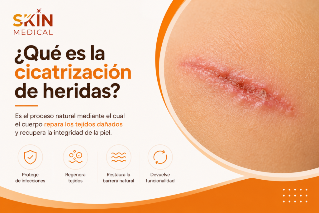 ¿Qué es la cicatrización de heridas?