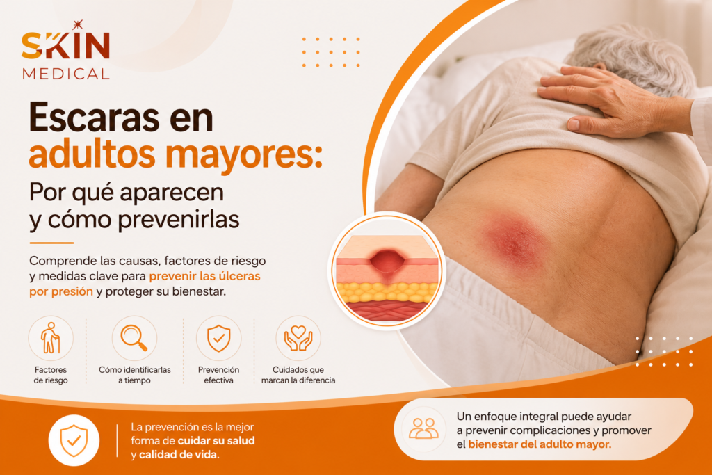 Escaras en adultos mayores: Por qué aparecen y cómo prevenirlas