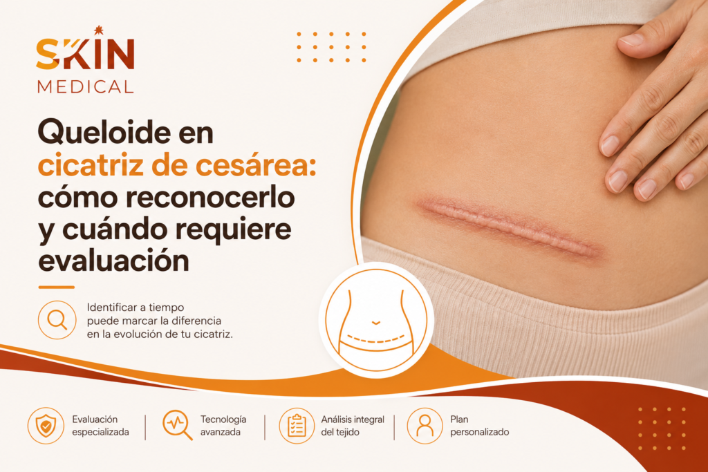 Queloide en cicatriz de cesárea: cómo reconocerlo y cuándo requiere evaluación