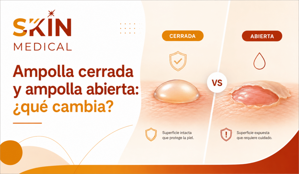 Ampolla cerrada y ampolla abierta: ¿qué cambia?
