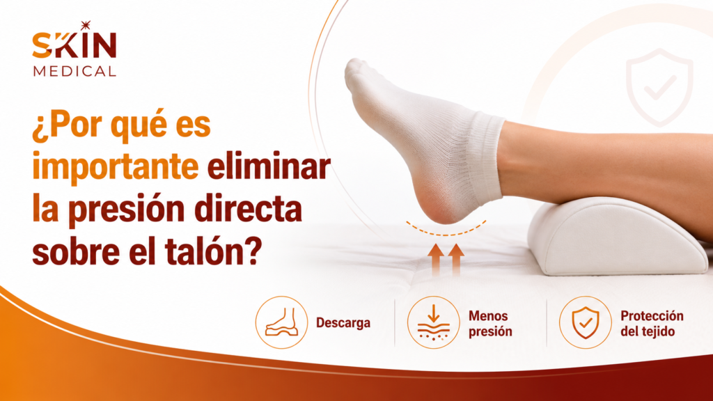 ¿Por qué es importante eliminar la presión directa sobre el talón?​