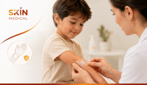 ¿Qué significan las ampollas después de una quemadura en un niño?