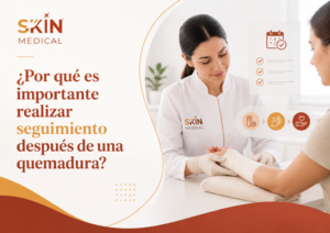 ¿Por qué es importante realizar seguimiento después de una quemadura?
