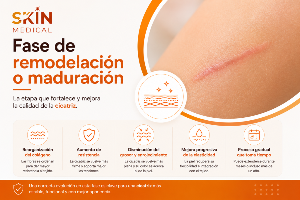 Fase de remodelación o maduración