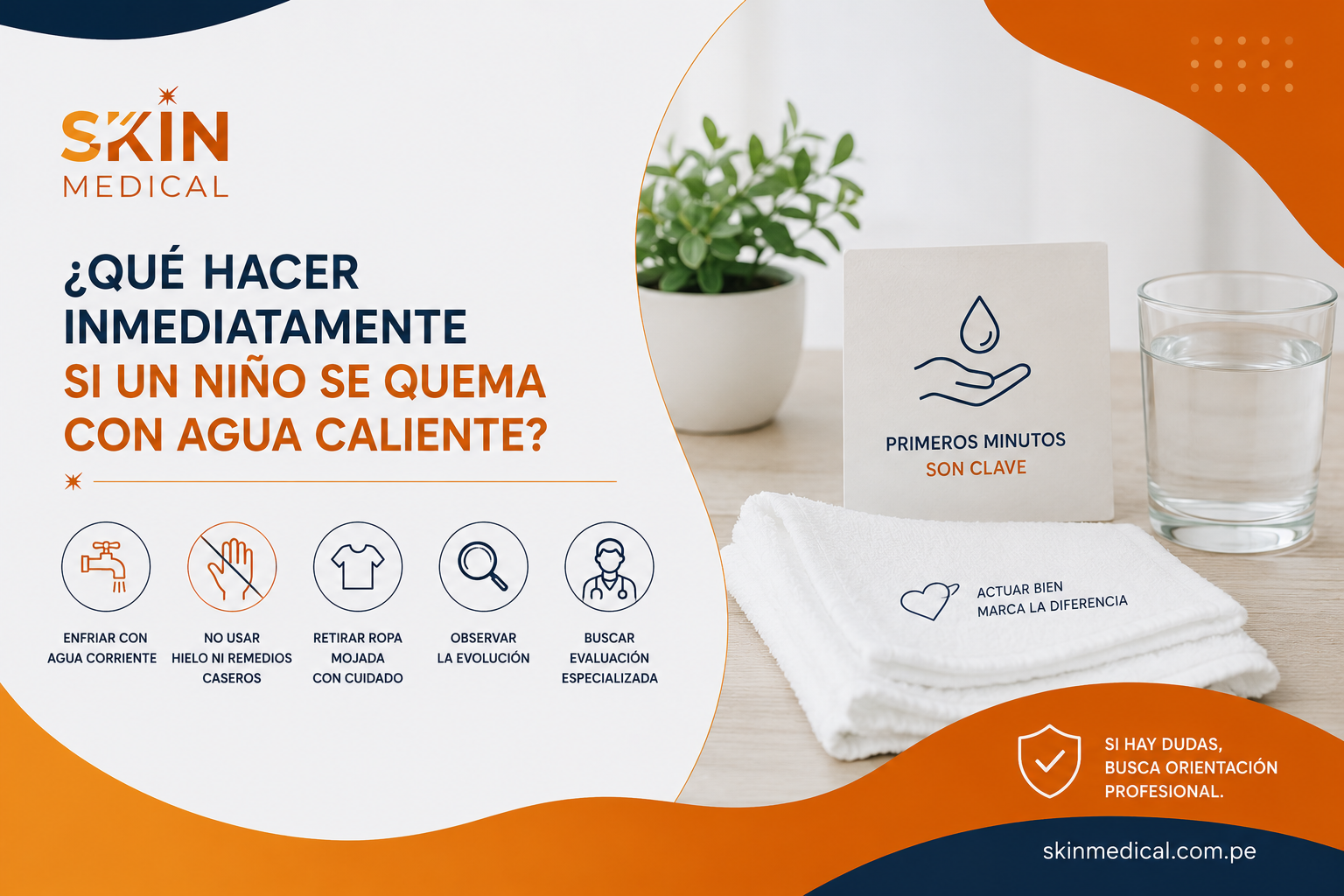 ¿Qué es una quemadura por agua caliente o escaldadura?