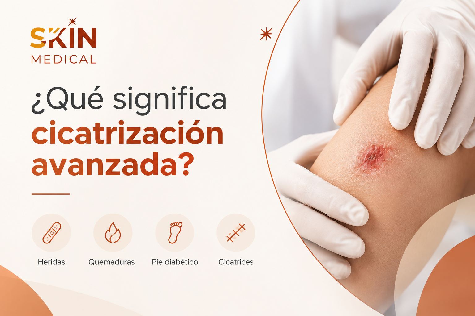 ¿Qué significa cicatrización avanzada?