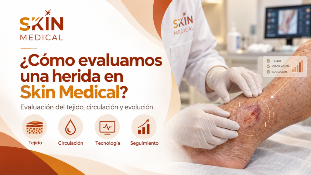 ¿Cómo evaluamos una herida en Skin Medical?