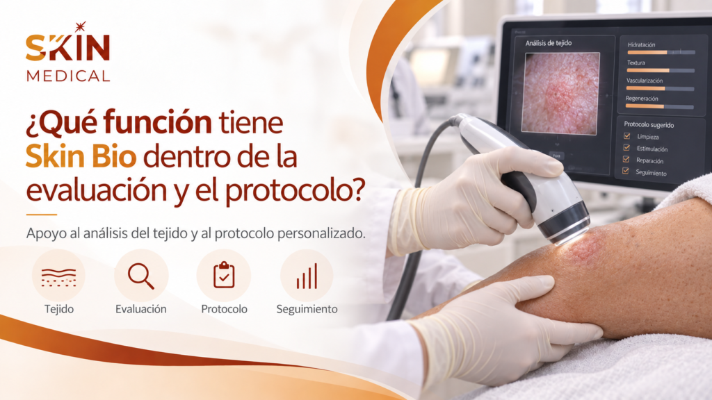 ¿Qué función tiene Skin Bio dentro de la evaluación y el protocolo?