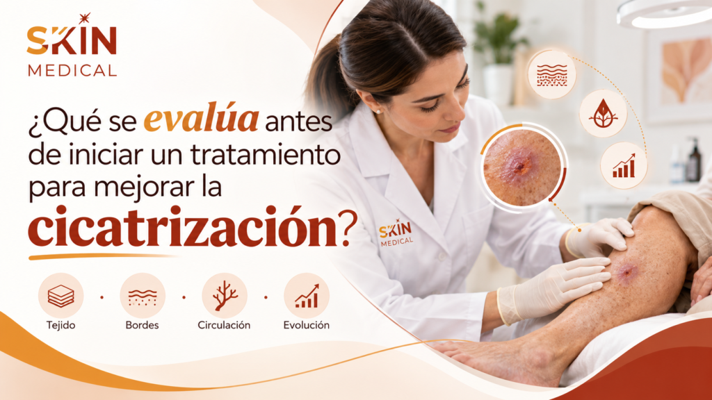 ¿Qué diferencia existe entre evaluar y simplemente observar una herida?