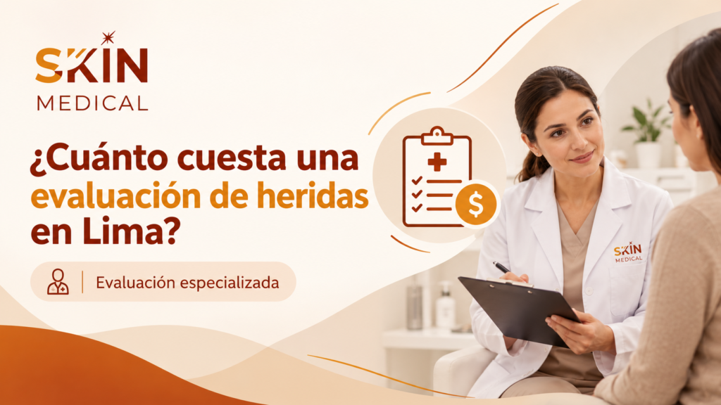 ¿Cuánto cuesta una evaluación de heridas en Lima?