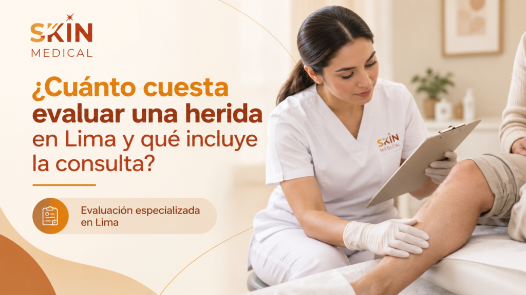 ¿Cuánto cuesta evaluar una herida en Lima y qué incluye la consulta?
