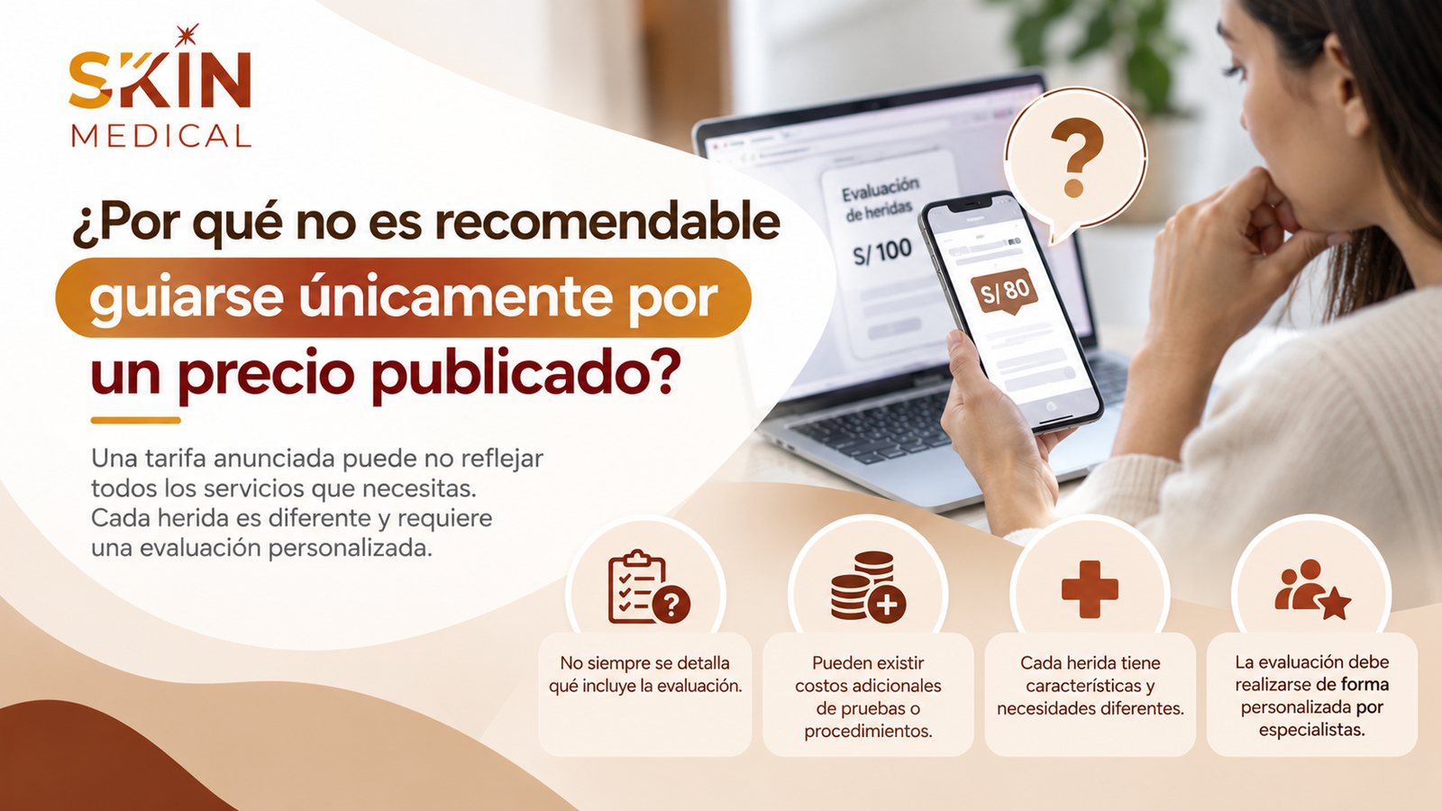 ¿Por qué no es recomendable guiarse únicamente por un precio publicado?