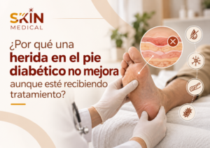 ¿Por qué una herida en el pie diabético no mejora aunque esté recibiendo tratamiento?