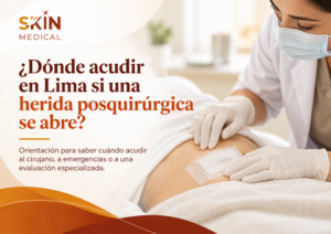 ¿Dónde acudir en Lima si una herida posquirúrgica se abre?