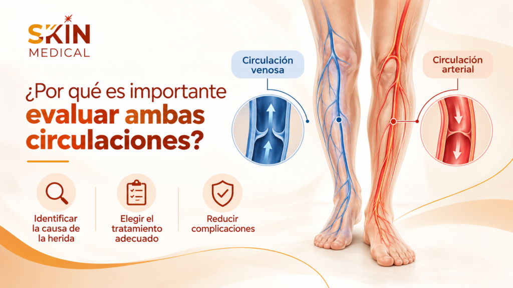 ¿Por qué es importante evaluar ambas circulaciones?
