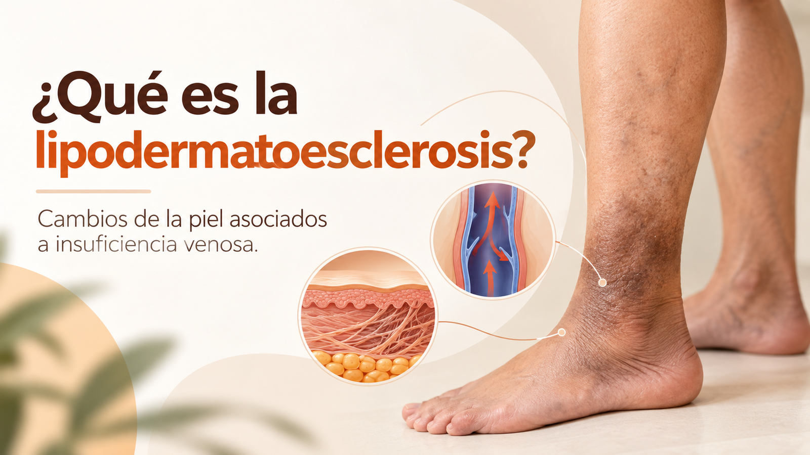 ¿Qué es la lipodermatoesclerosis?