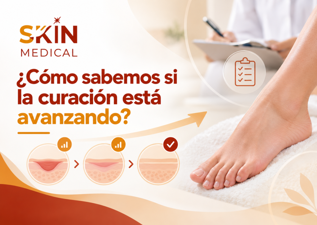 ¿Cómo sabemos si la curación está avanzando?