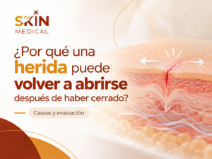 ¿Por qué una herida puede volver a abrirse después de haber cerrado?